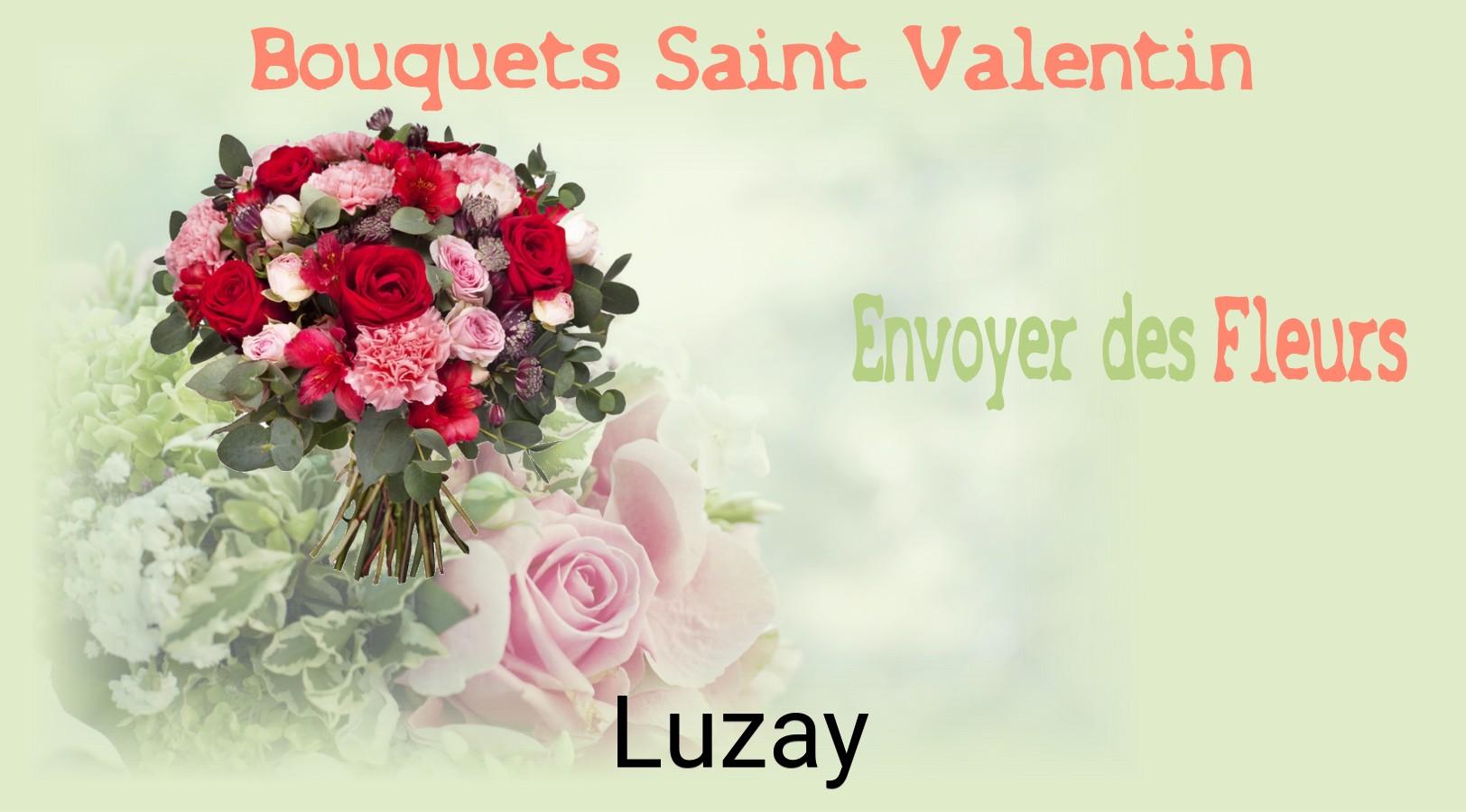Roses de Saint-Valentin livrées à Luzay